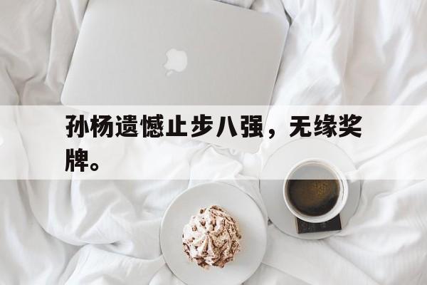 孙杨遗憾止步八强，无缘奖牌。